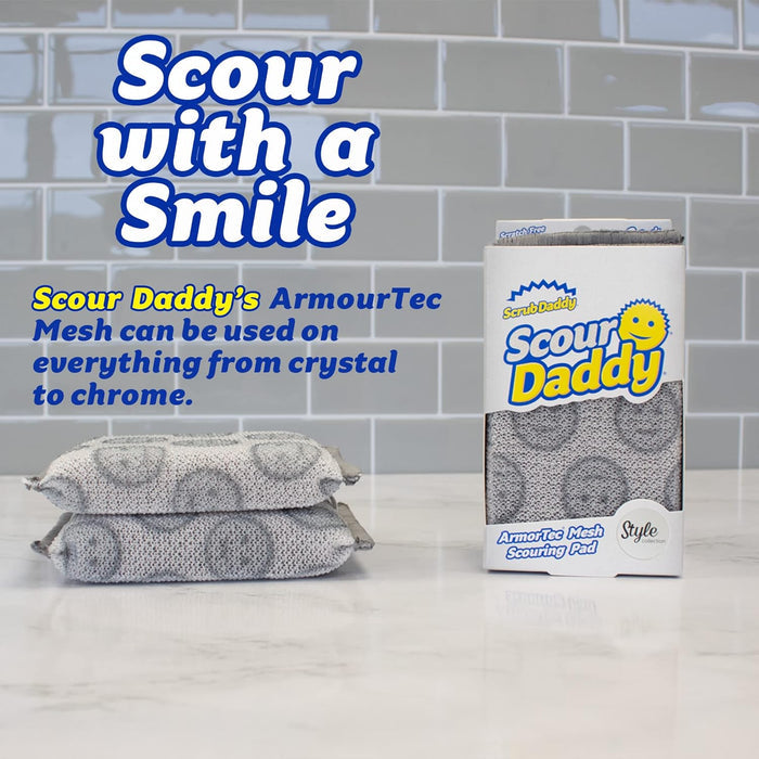 flextexture technology: firms in cold water for heavy-duty scrubbing, softens in warm water for gentle cleaning