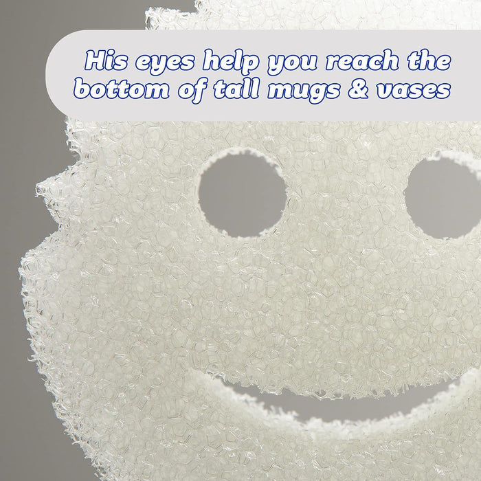 Scrub Daddy Sponge – Elegant Minimalist Cleaning Tool for Modern Kitchen and Bath Spaces
