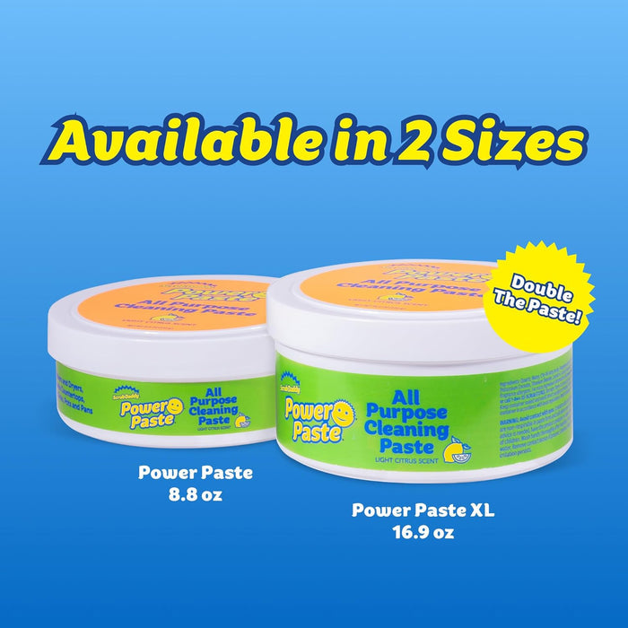 clay-based powerpaste xl with natural mild abrasive grit for deep cleaning