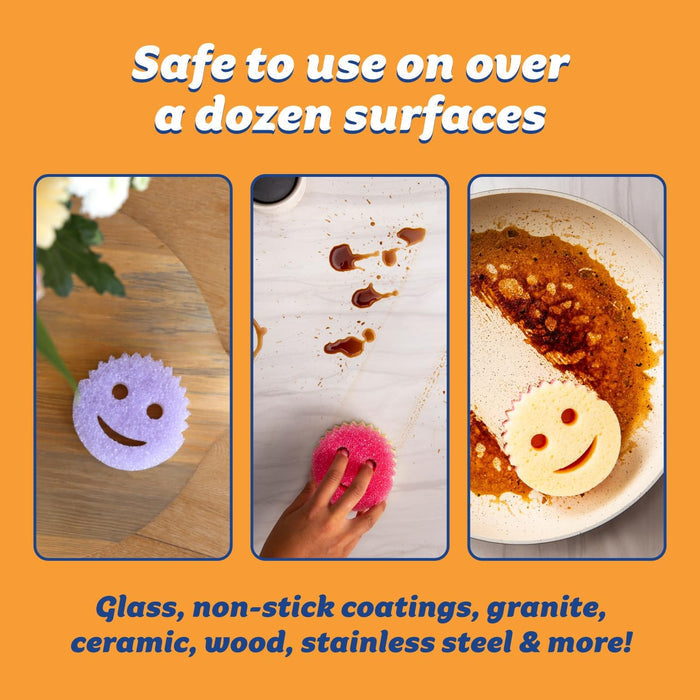 Scrub Daddy Sponge Kit & All-Purpose Paste – Complete Cleaning Solution to Streamline Your Routine