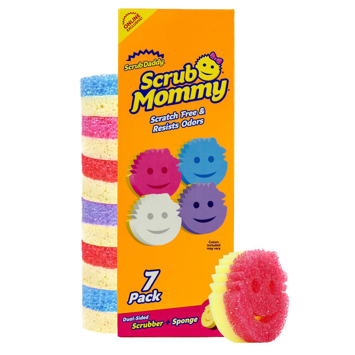 7 Count (Pack of 1) - Exclusive Scrub Mommy