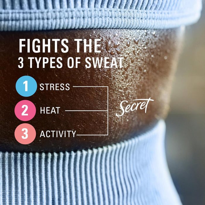 100-hour continuous sweat and odor protection per application