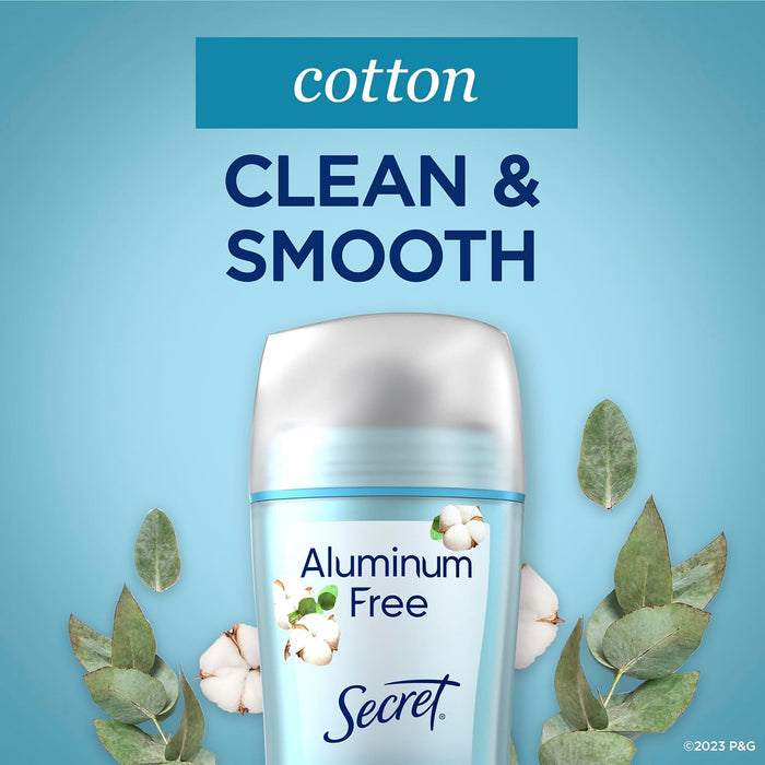 Secret Aluminum Free Deodorant for Women – Neutral Cotton Scent for the Intentional Minimalist Home