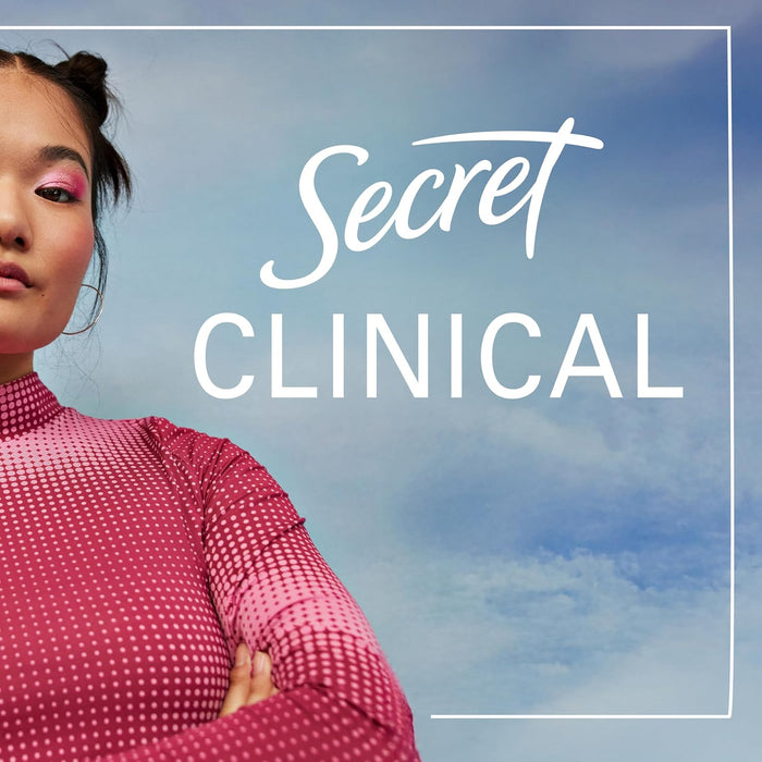 Secret Clinical Strength Invisible Solid – Professional Deodorant Keeping You Dry Through Power Meetings