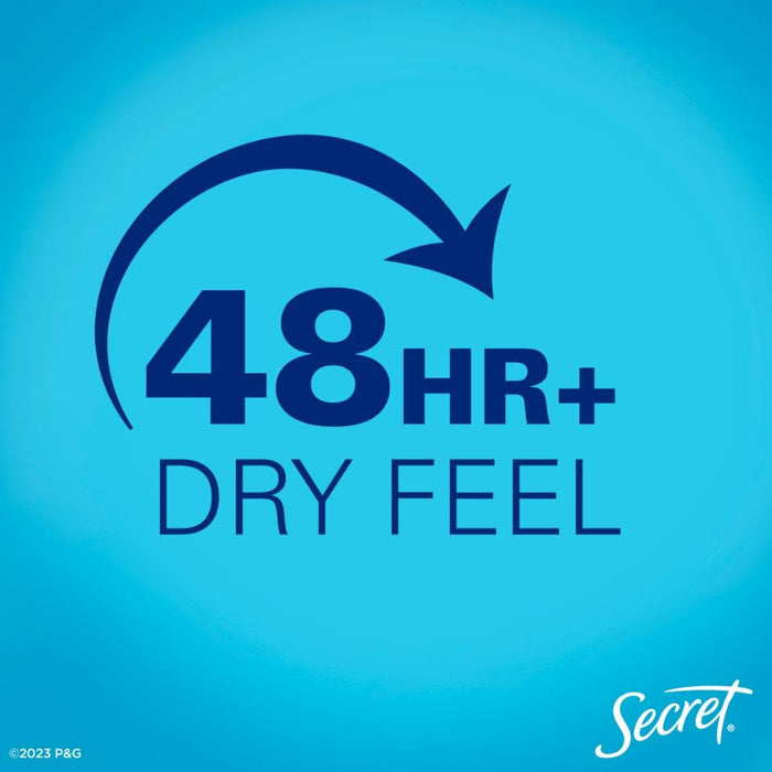 three scent options: protection powder, shower fresh, and powder fresh