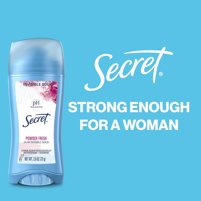 Secret Powder Fresh Antiperspirant for Women – 24hr Protection to Power Through Back-to-Back Meetings