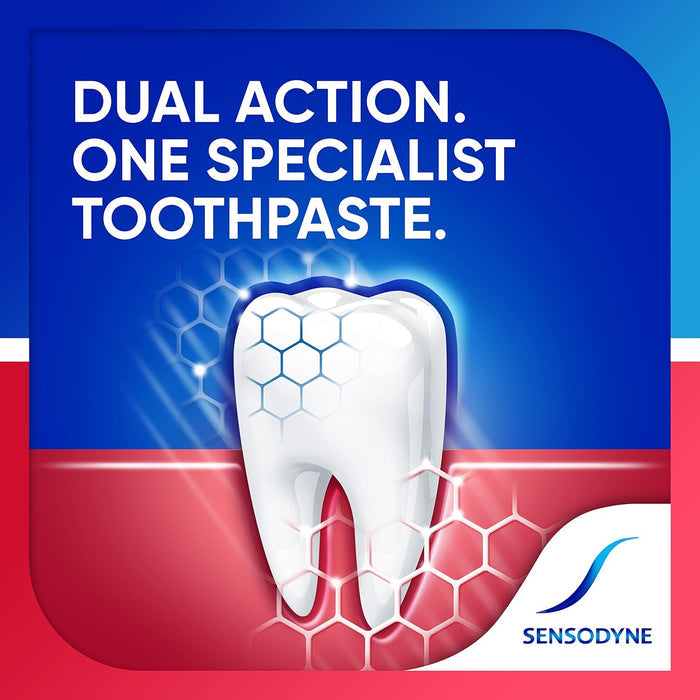 low abrasion dual-action formula safe for twice-daily use