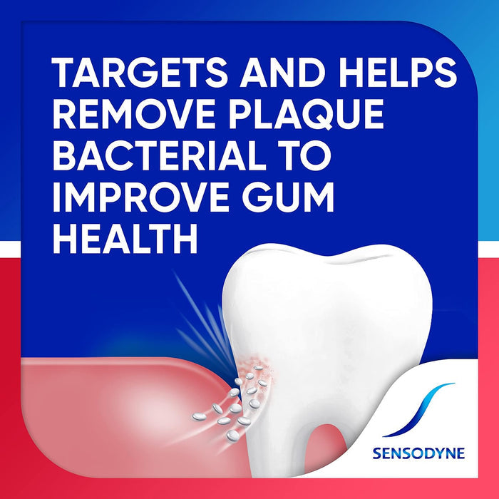 Sensodyne Sensitivity & Gum Whitening Toothpaste – Mindful Wind-Down Care for Swollen or Bleeding Gums