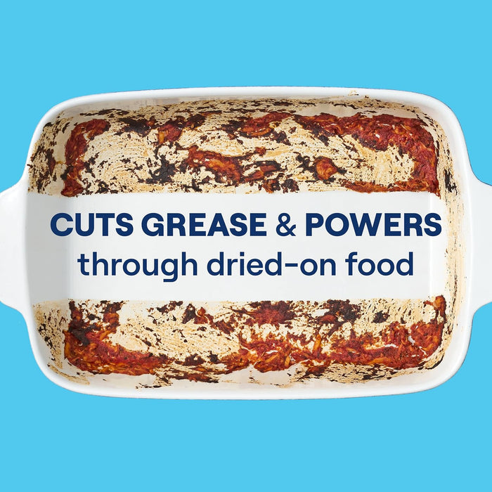 degreaser-grade cleaning agents that tackle cheese, grease, and chocolate residue