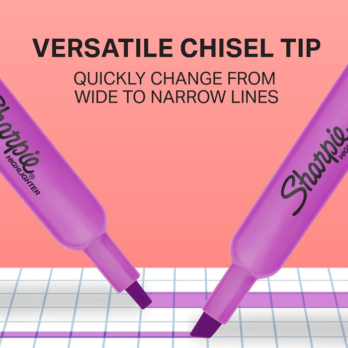 versatile chisel tip for highlighting, underlining, and writing