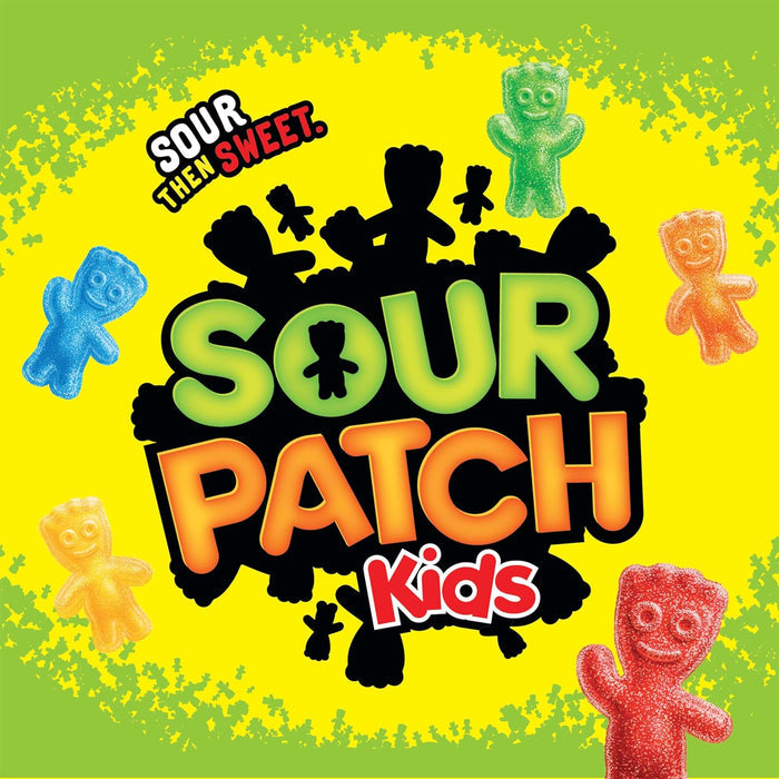 sour-coated then sweet flavor profile with citric and tartaric acid blend