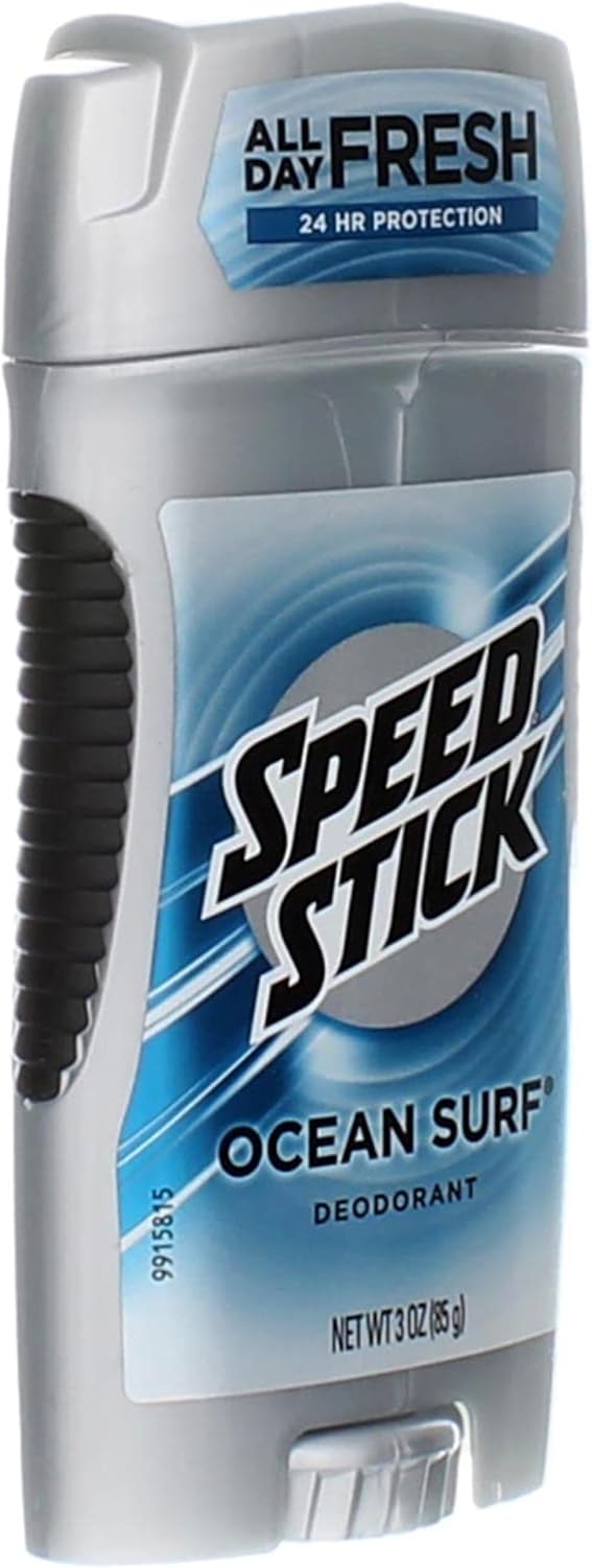 Speed Stick Solid Deodorant Ocean Surf – Clean Design No-Residue Deodorant for Capsule Bathrooms
