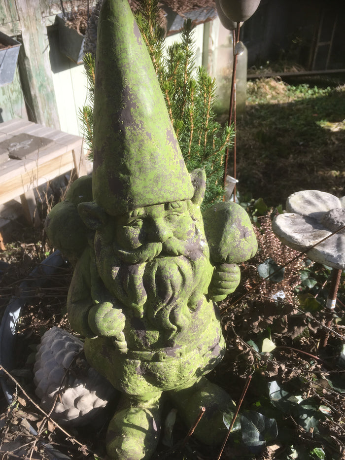 Stor trädgårdstomte - gjutform 52 cm (lätt begagnad)