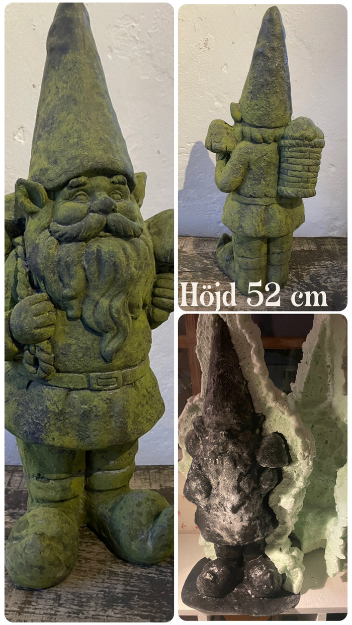 Stor trädgårdstomte - gjutform 52 cm (lätt begagnad)