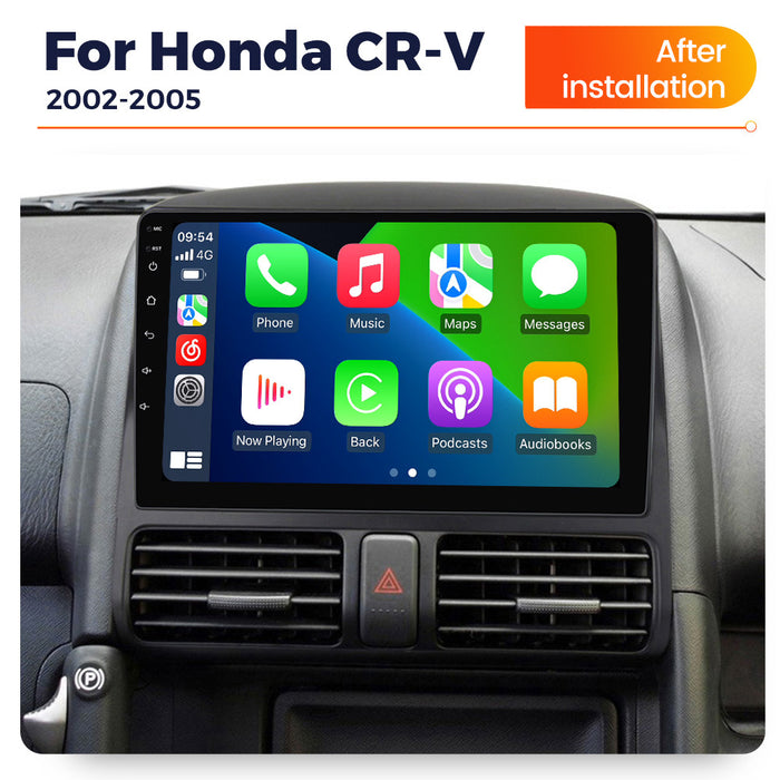 Suitable for 02-05 honda crv honda crv car large screen android navigator wireless carplay
