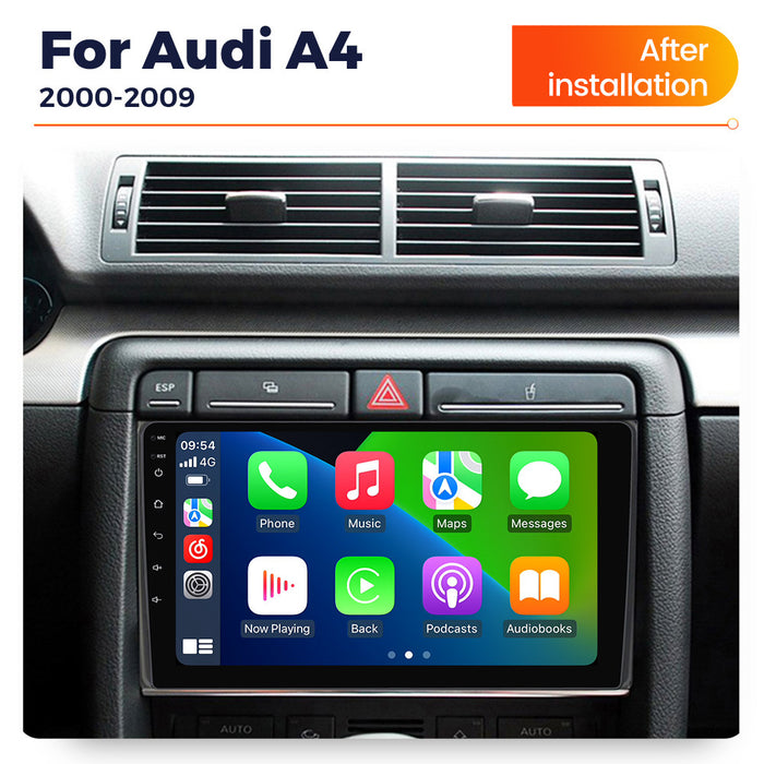 Suitable for 02-08 audi a4l/a4 audi a4 large screen android navigator car smart carplay