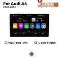 Suitable for 02-08 audi a4l/a4 audi a4 large screen android navigator car smart carplay