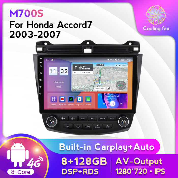Suitable for 03-07 honda seventh generation accord accord7 android large screen car navigation wireless carplay