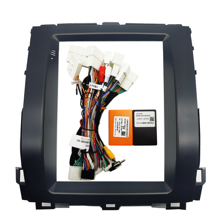 Suitable for 04-09 toyota land cruiser lc120 android central control navigation 9.7inch restoration panel frame