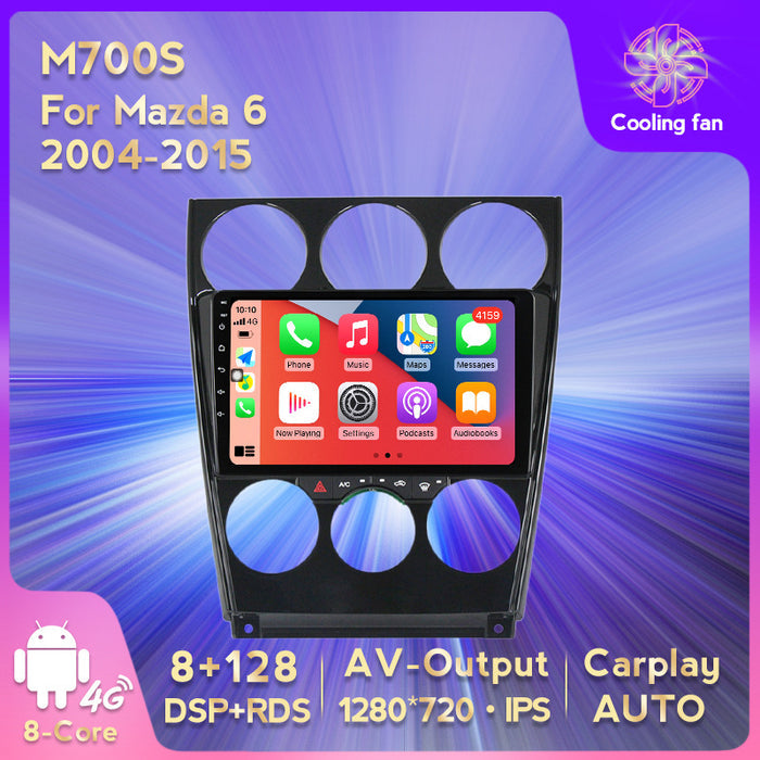 Suitable for 04-15 mazda 6 mazda 6 car large screen android navigator wireless carplay