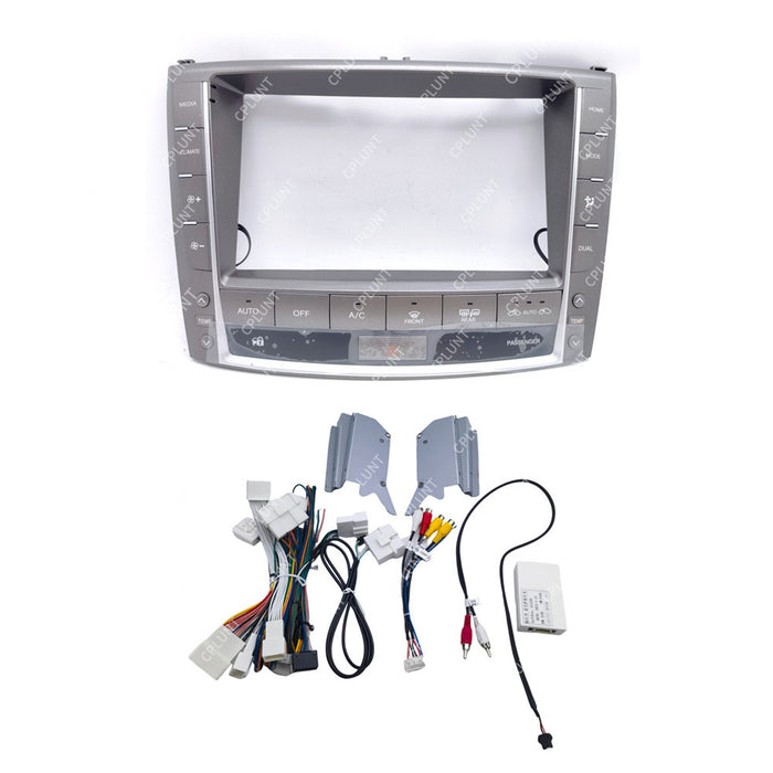 Suitable for 06-12 lexus is250 high and low-end android large-screen navigation restoration audio surface frame
