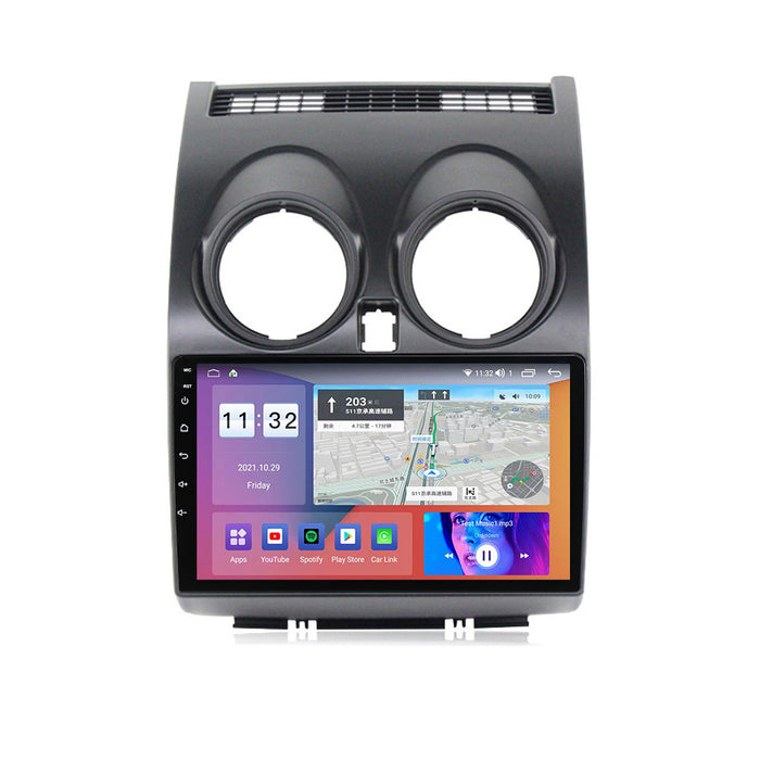 Suitable for 06-13 nissan qashqai car central control android navigation wireless carplay fangyitong 7862