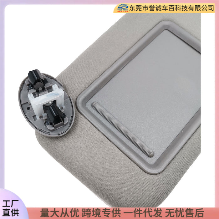 Suitable for 07-11 toyota toyota carmy camry brown cosmetic mirror sun visor with light control switch