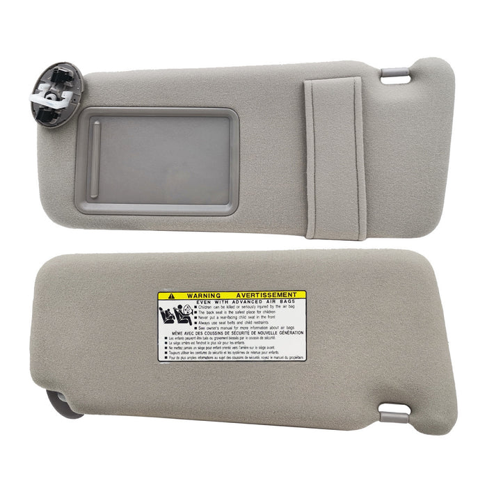 Suitable for 07-11 toyota toyota carmy camry brown cosmetic mirror sun visor with light control switch