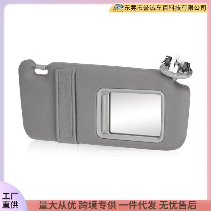 Suitable for 07-11 toyota toyota carmy camry gray cosmetic mirror sun visor with light control switch