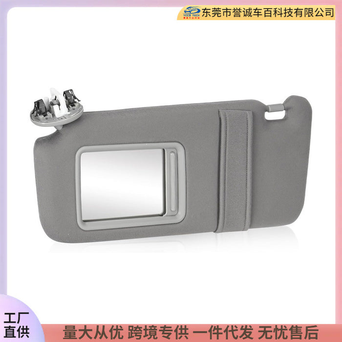 Suitable for 07-11 toyota toyota carmy camry gray cosmetic mirror sun visor with light control switch