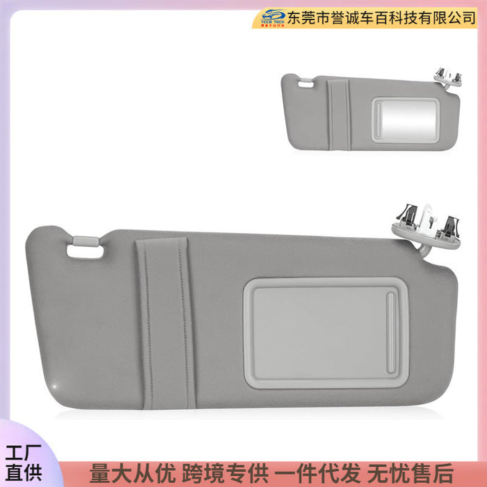 Suitable for 07-11 toyota toyota carmy camry gray cosmetic mirror sun visor with light control switch