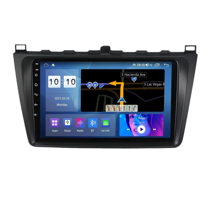 Suitable for 08-12 mazda 6 ruiyi mazda6 android car central control navigator wireless carplay