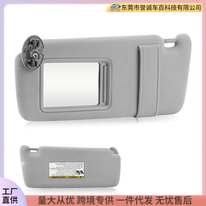 Suitable for 08-13 toyota toyota carmy camry gray cosmetic mirror sun visor without light control switch