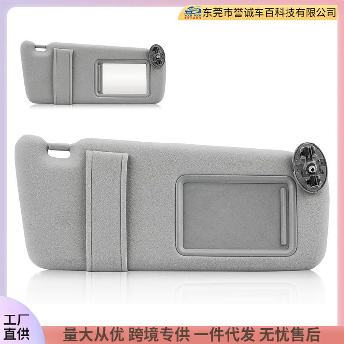 Suitable for 08-13 toyota toyota carmy camry gray cosmetic mirror sun visor without light control switch