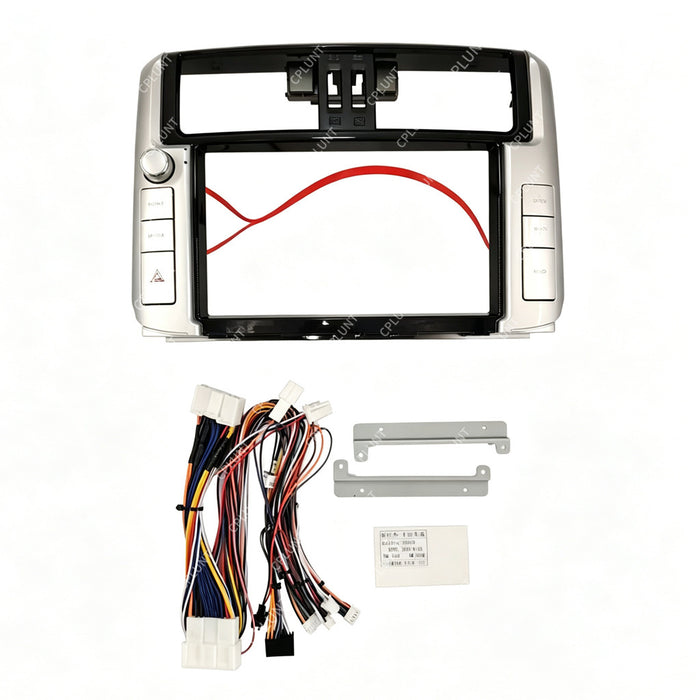 Suitable for 10-13 high-end toyota prado prado lc150 android navigation face frame restoration panel