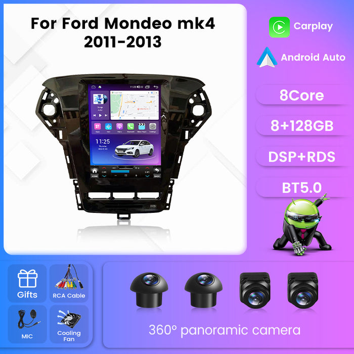 Suitable for 11-13 ford mondeo vertical screen car android navigator ford mondeo mk4 lower hole slot