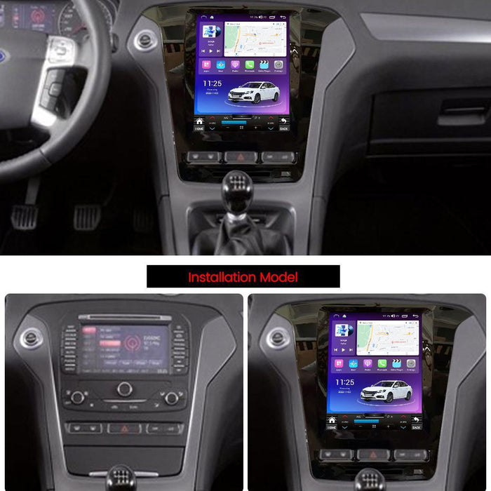 Suitable for 11-13 ford mondeo vertical screen car android navigator ford mondeo mk4 lower hole slot