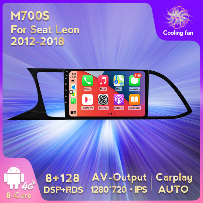 Suitable for 12-18 seat leon car large screen android navigator wireless carplay