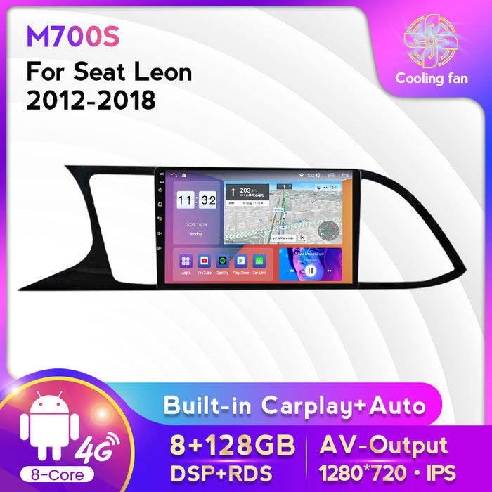 Suitable for 12-18 seat leon car large screen android navigator wireless carplay