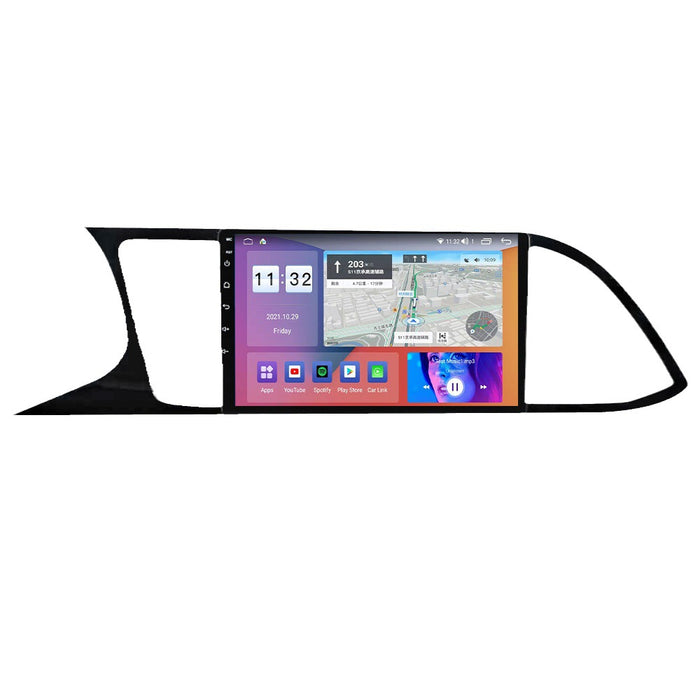 Suitable for 12-18 seat leon car large screen android navigator wireless carplay
