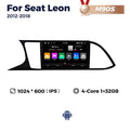 Suitable for 12-18 seat leon car large screen android navigator wireless carplay