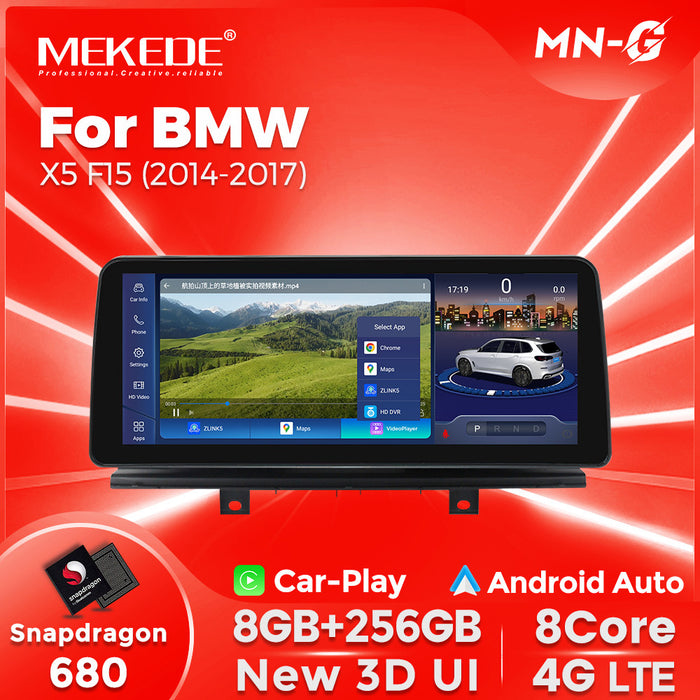 Suitable for 12.3inch bmw x5 f15/x6 f16 central control large screen car android navigator carplay