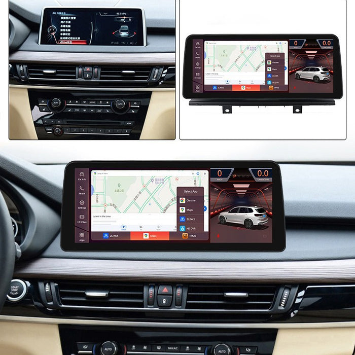Suitable for 12.3inch bmw x5 f15/x6 f16 central control large screen car android navigator carplay