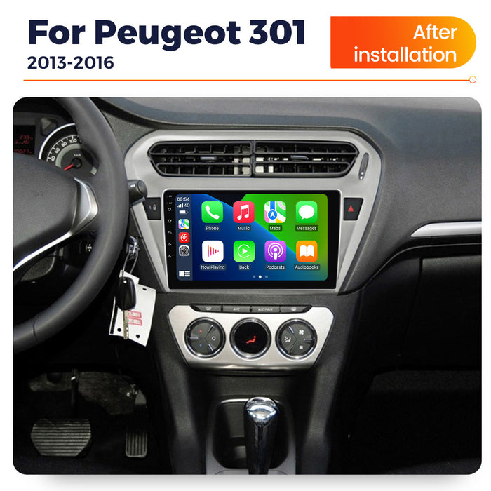 Suitable for 13-16 peugeot 301 citroen elysee car android navigator wireless carplay