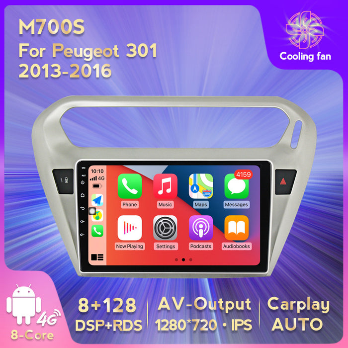Suitable for 13-16 peugeot 301 citroen elysee car android navigator wireless carplay