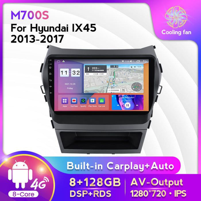 Suitable for 13-17 hyundai ix45 santa fe car android navigator central control gps navigation carplay