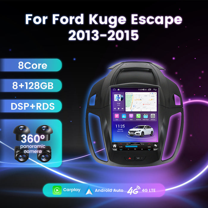Suitable for 13-18 ford escape kuga vertical screen navigation android car navigation wireless carplay