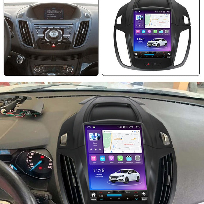 Suitable for 13-18 ford escape kuga vertical screen navigation android car navigation wireless carplay