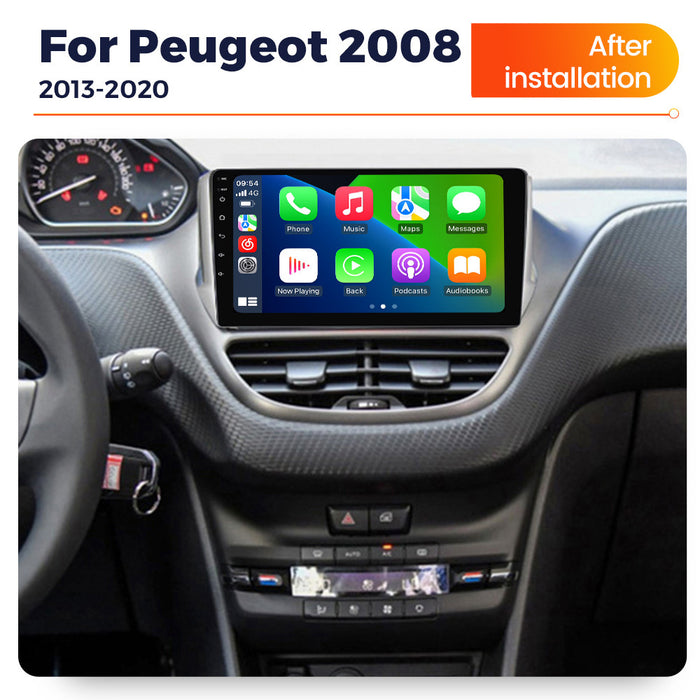 Suitable for 13-20 peugeot 2008 peugeot 2008 android car navigation wireless carplay