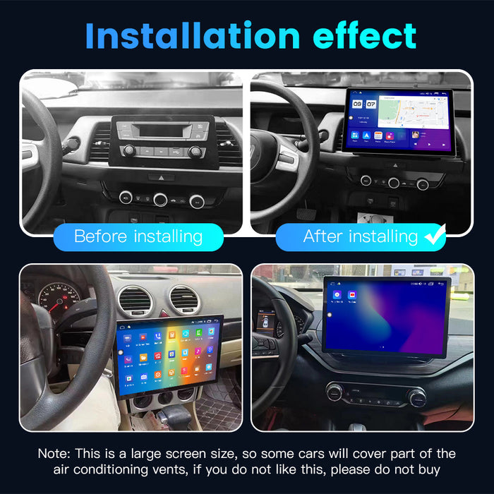 Suitable for 13inch large screen host 13inch 7862/9863 android car navigation wireless carplay